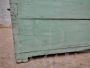 Vintage chest in green larch wood, 1950s
