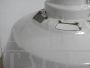 Industrial lamp in white lacquered metal, D45 - 1950s
