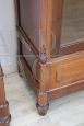 Pair of restored 19th century antique walnut bookcases