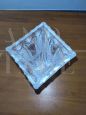 Vintage worked crystal vase
