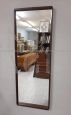 Vintage 1960's Full Length Teak Mirror