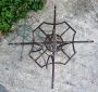 Vintage base for table in wrought iron, Italian baroque style