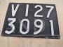 Vintage Vicenza VI27 car license plate