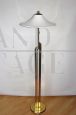 Art deco style floor lamp in brass, 1960s            
                            
