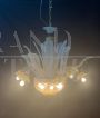 Murano glass chandelier attributed to Seguso, 1960s