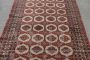 Vintage hand-knotted Bokhara carpet, 156 x 247 cm