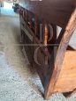 Antique settle in larch, early 19th century