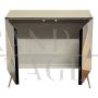 2-door sideboard with mirrored glass geometries