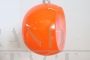Orange Murano glass pendant light, Italian Space Age 1960s