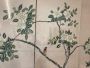 Antique Chinese watercolor painted panels, 19th century