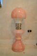 Floor lamp by Carlo Nason in pink Murano glass