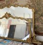 Two large mirrors in gilded wood in style