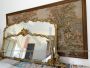Two large mirrors in gilded wood in style