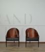 Pair of Costes armchairs by Philippe Starck for Driade Aleph, 1980s