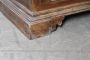 Antique Italian chest in solid walnut with carvings, 17th century