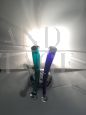 VeArt wall light in green and blue Murano glass, 1980s