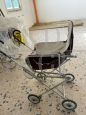 Vintage 50s pushchair with toys