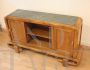 Art Deco sideboard or TV cabinet in walnut
