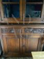 Carved antique Louis Philippe buffet and hutch cupboard