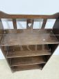 Antique oak wall open bookcase by Makers Bristol
