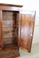 Antique poplar wardrobe from the mid-19th century