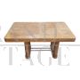 Art Deco walnut table, Italy 1930s