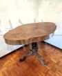 Antique biscuit table from the 19th century, Louis Philippe era
