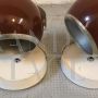 Pair of vintage 1950s spotlight table lamps