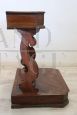 Antique kneeler in walnut from the end of the 18th century