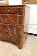 Antique 18th century dresser with diamond inlays, Louis XV period        