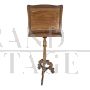 Antique wooden floor lectern