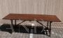Large rectangular vintage table in solid fir