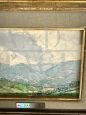 Pair of paintings signed Sarinè from the early 1900s with French landscapes