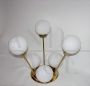Mid century modern chandelier from the 60s in space age style