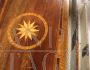 Antique Louis XVI chest of drawers in Rolo inlaid walnut, Italy 18th century