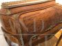 Antique cylinder desk inlaid in various woods, France 1870