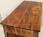 Antique Louis Philippe sideboard in walnut with three drawers, Italy 19th century