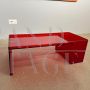 Usame red coffee table by Patricia Urquiola for Kartell, 1980
