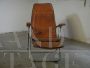 Adjustable skai armchair, 1970s                            