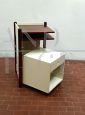 Modular telephone stand cabinet from the 1960s