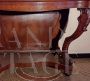 Charles X antique console with marble top