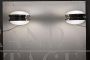 Pair of Gamma wall lights by Sergio Mazza for Artemide, 1960s