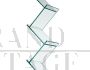 Isao Hosoe's Albero bookcase for Tonelli in glass