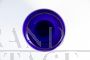 Barovier and Toso vase in electric blue Murano glass, 1980