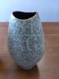 Pair of vintage W. Germany vases with gold details