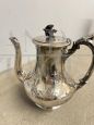 Antique Sheffield silver teapot by Shaw & Fisher, late 19th century