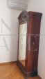 Vintage single door wardrobe with mirror