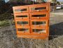 Antique cherry wood grocery shop drawer unit