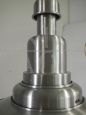 Industrial suspension lamp in aluminum, 1980s
