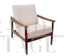 Danish armchair design by Arne Vodder for France & Son with adjustable backrest